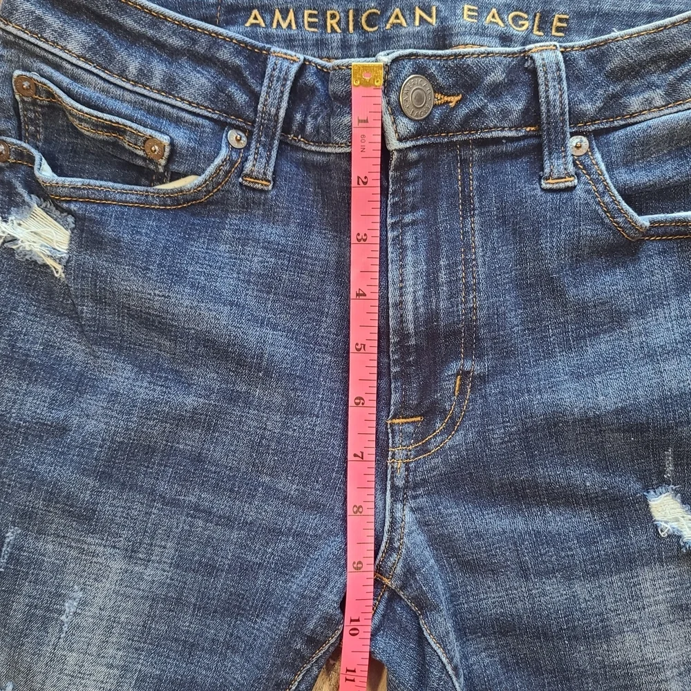 American Eagle Outfitters Men’s Ne(x)t Level Flex Skinny Jeans 30x34 Distressed